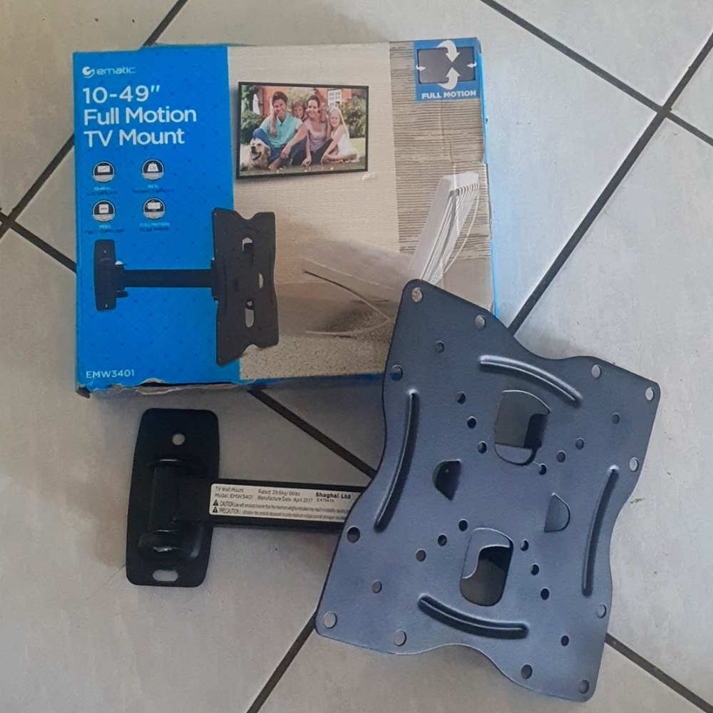 10" to 49" Full Motion TV Mount Tilt & Swivel